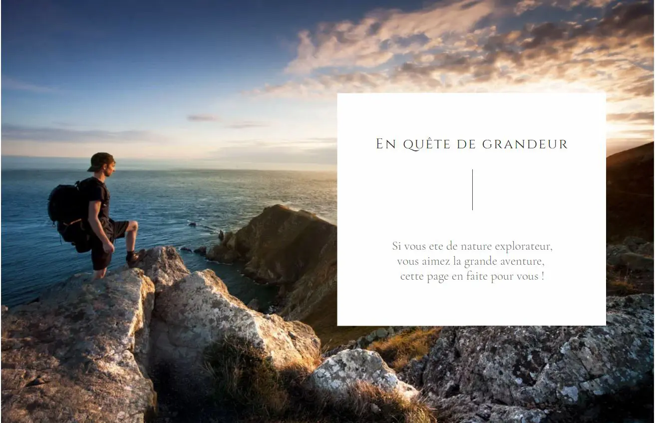 Photo de falaise